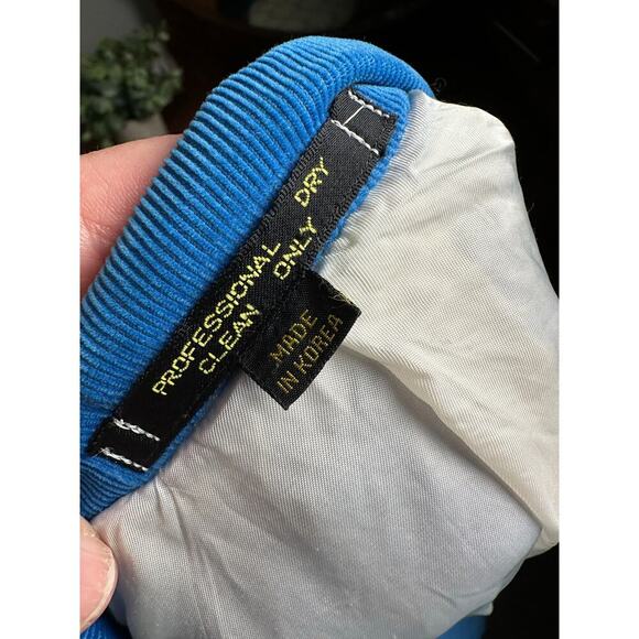 Vintage Retro Blue Corduroy Blazer Nautical Captain’s Jacket Men’s Size 42R - Picture 12 of 13